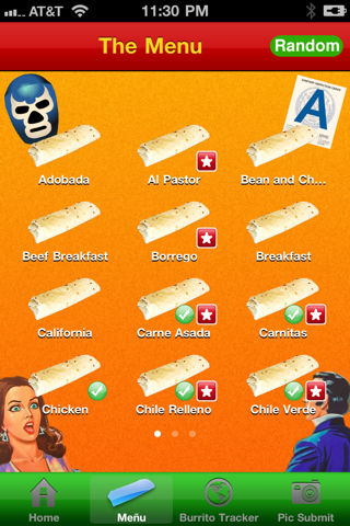 Mexican Food iPhone screenshot 1 - Reference app