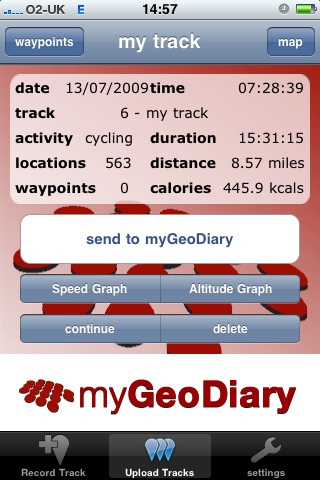myGeoDiary