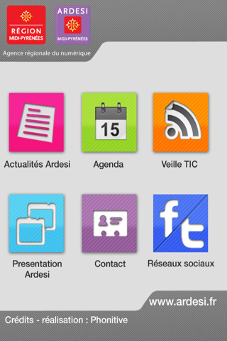 Ardesi -L'Agence régionale du numérique en Midi-Pyrénées app screenshot