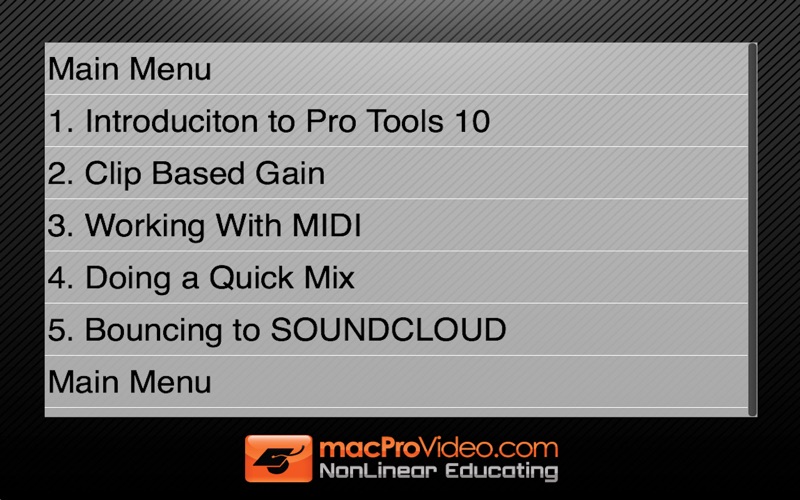 course for pro tools 10 100 - what's new in pro tools 10 iphone screenshot 3