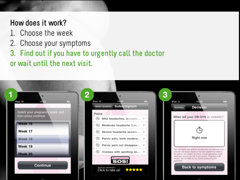 Pregnancy Health SOS - Baby Development iPad screenshot