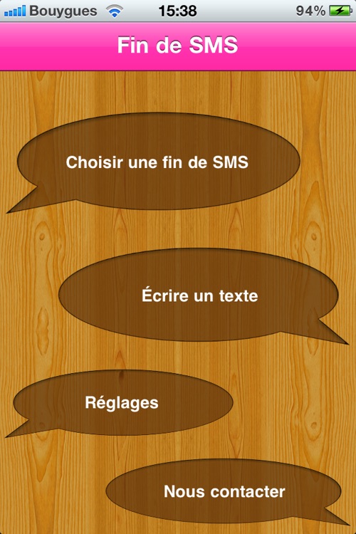 Fin de SMS