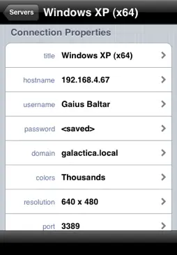 iRdesktop screenshot 4
