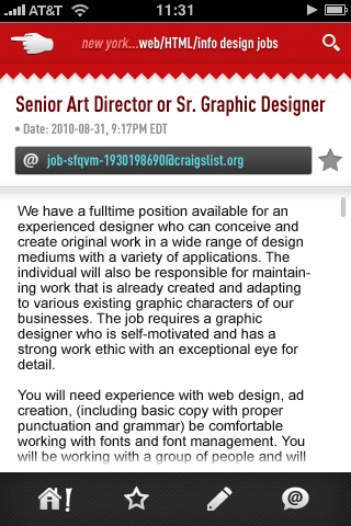 Crowsr iPhone screenshot 3 - Lifestyle app