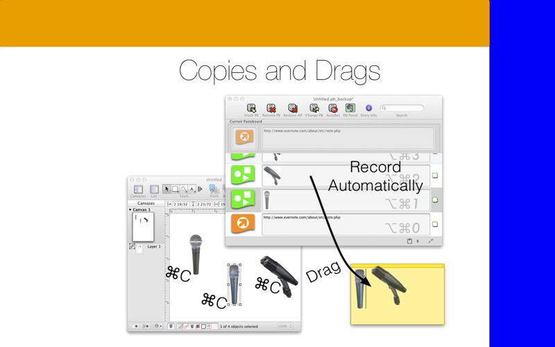 Screenshot #3 pour Pasteboard Recorder 3E