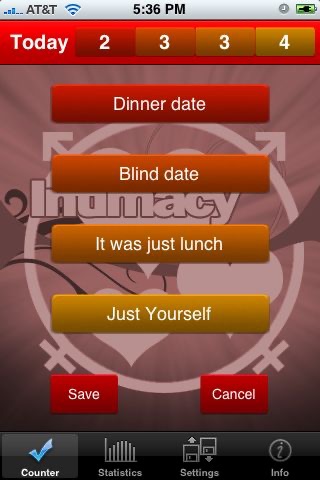 Intimacy Tracker Lite screenshot-4