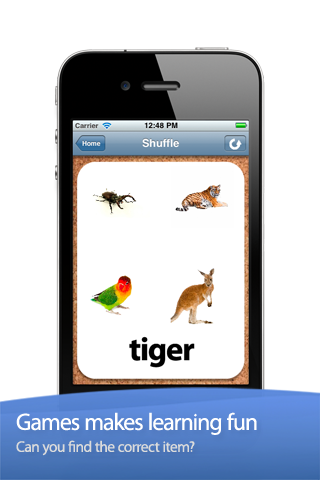 animal zoo - flash cards & games iphone screenshot 3