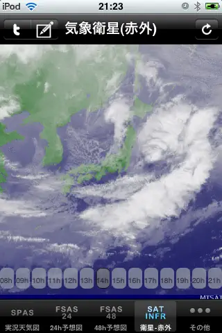天気図ブラウザ screenshot 5 of 5