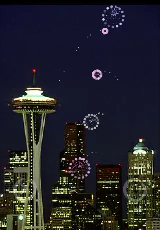 Captura de pantalla de FireworksToy en iPhone 1