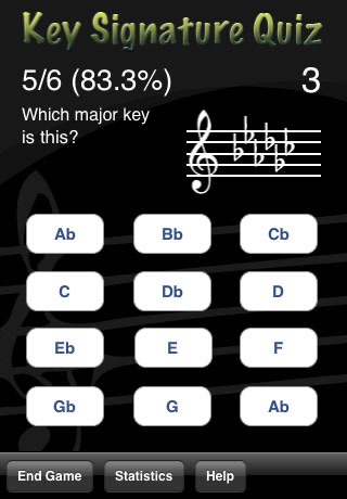 Key Signature Quiz