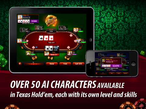 Texas Hold'em for iPadのおすすめ画像2