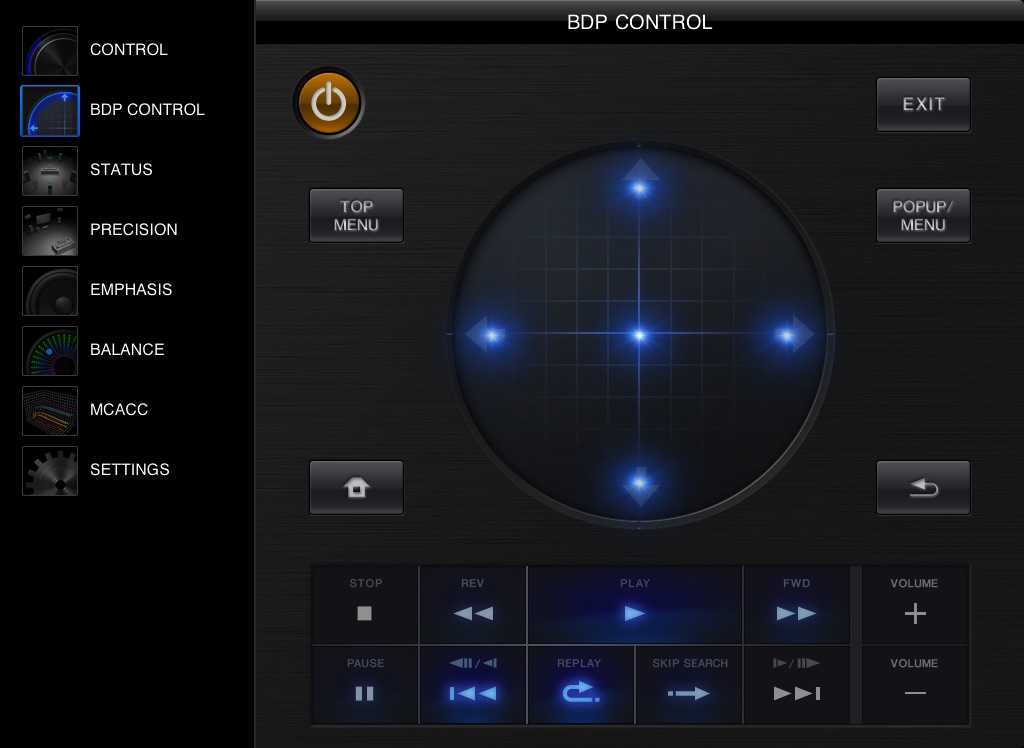 iControlAV2 for iPad screenshot 2