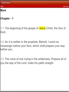 Updated KJV Free Version screenshot #4 for iPad