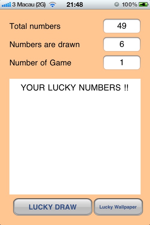 Lottery & Bingo Numbers Picker