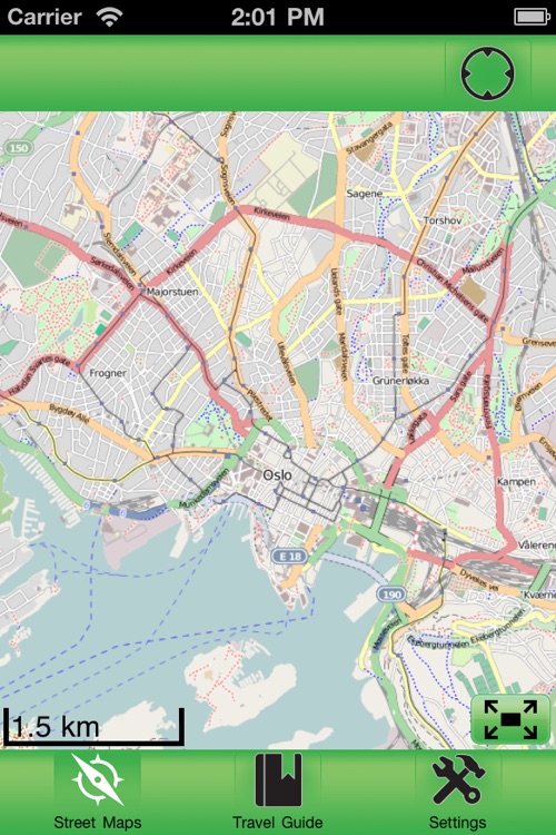 Oslo Offline Street Map