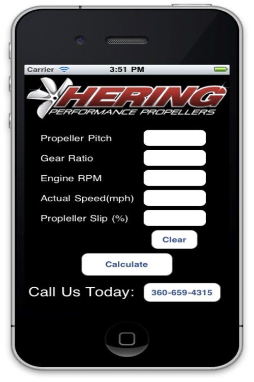 Hering Prop Slip Calculator V1.0