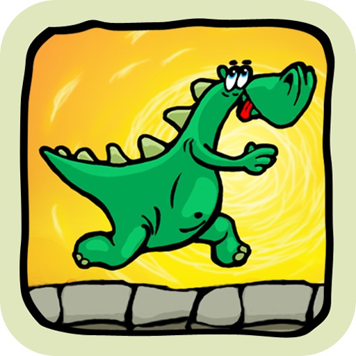 Running Dino Icon