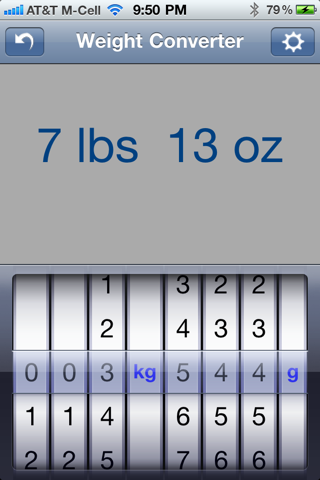 Weight Converter screenshot 2