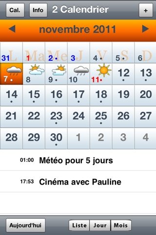 Agendas - L'agenda d'Ax-3-domaines iPhone screenshot 1 - Travel app