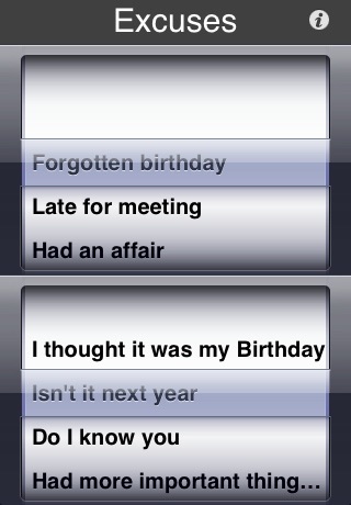 Excuses