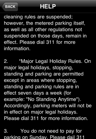 Alternate side parking NYC screenshot-3