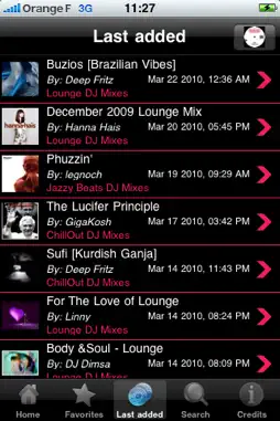 love.fm screenshot 2