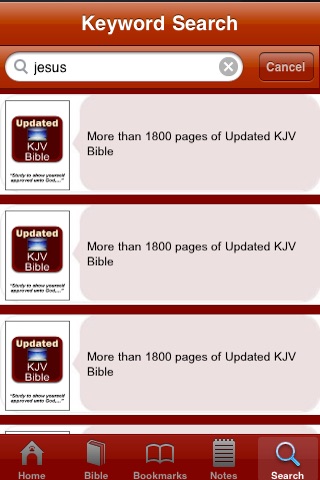Updated KJV Bible Free Version screenshot-3