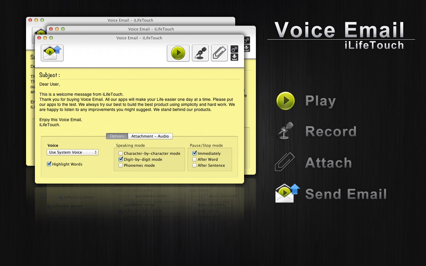 ‎Voice Email on the Mac App Store