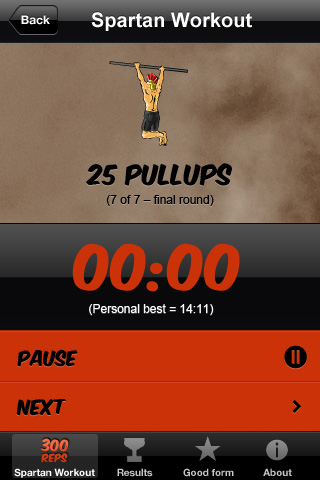 Spartan Workout screenshot 3