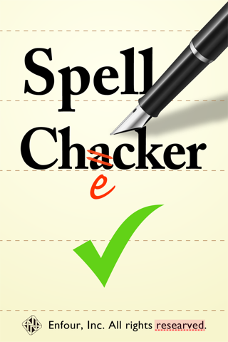 SpellChecker ✔ Email, SMS, Twitter & SNS iPhone screenshot