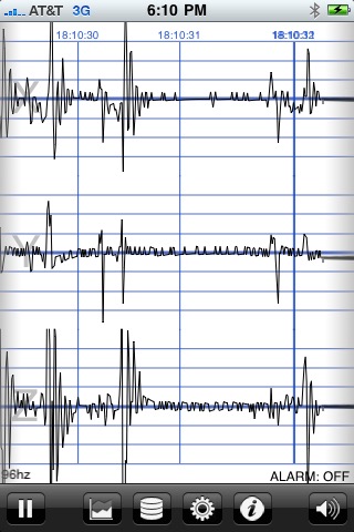 地震計 - iSeismometerのおすすめ画像1