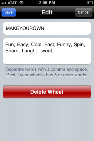 Wheelie app screenshot 2