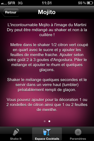 Cocktails Shake It screenshot