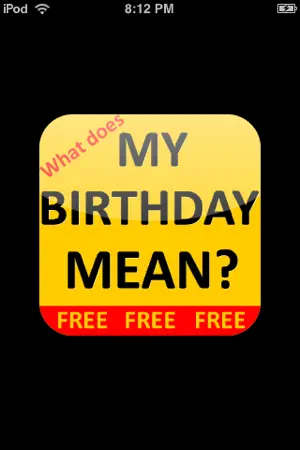 What does MY BIRTHDAY MEAN?! screenshot 1