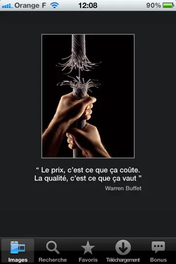 Capture d'écran de Golden Rules (for Presentations) sur iPhone 2
