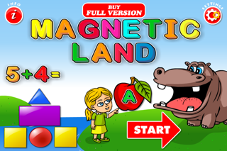 abc magnetic land free (alphabet, animals...) iphone screenshot 1