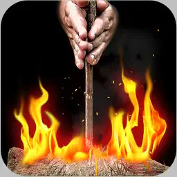 Fire it up FREE - Bow Drill for iPhone , iPad and iPod touch app icon