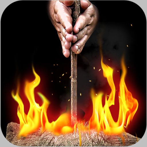 Fire it up FREE - Bow Drill for iPhone , iPad and iPod touch icon