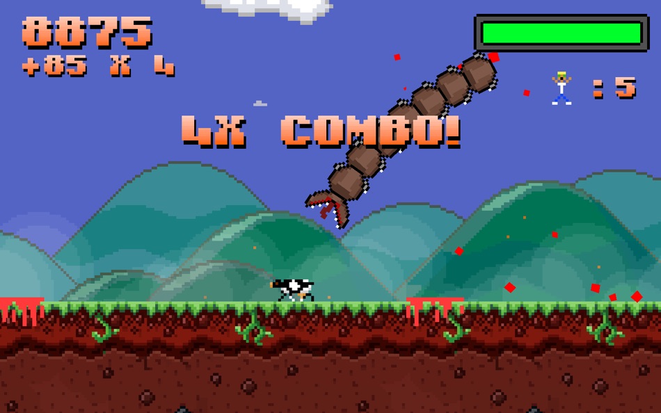 #3. Super Mega Worm for Mac OS X (macOS) 由: Deceased Pixel LLC