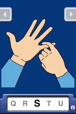 Game screenshot British Sign Language  - Finger Spelling apk