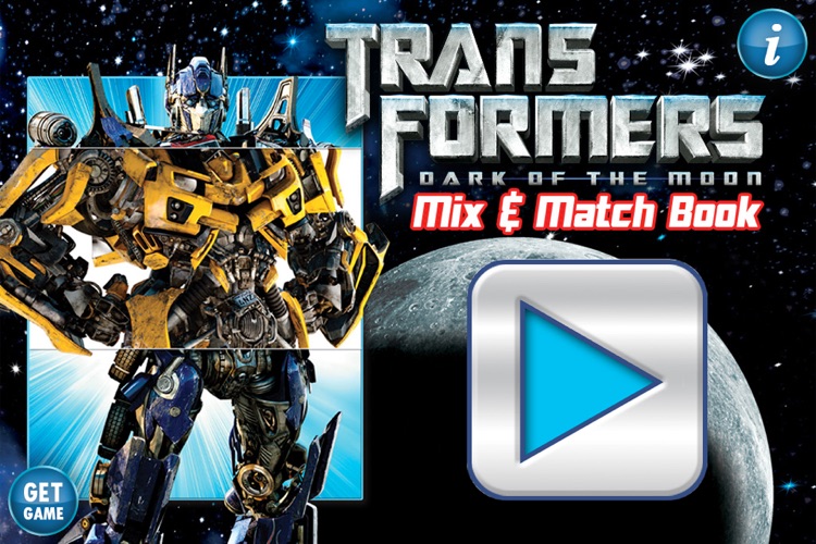 Transformers Dark of the Moon Mix & Match Book