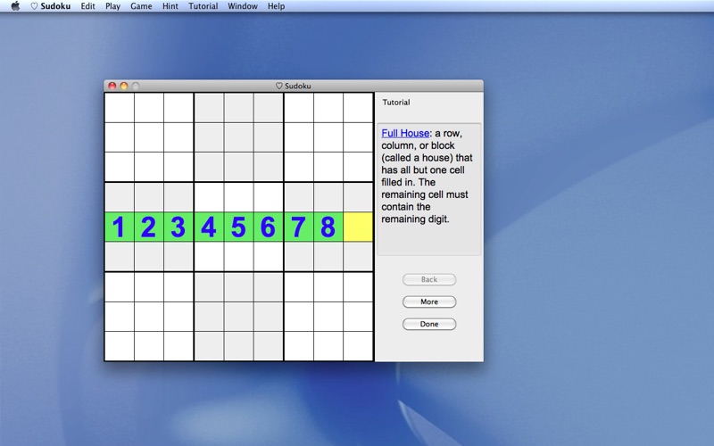 (heart) Sudoku Screenshot