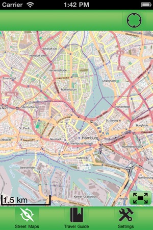 Hamburg Offline Street Map