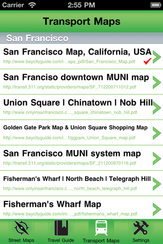 San Francisco Offline Street Map screenshot 3