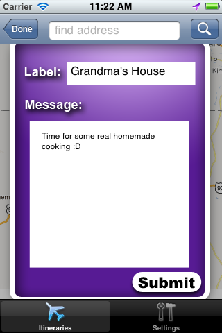 App screenshot