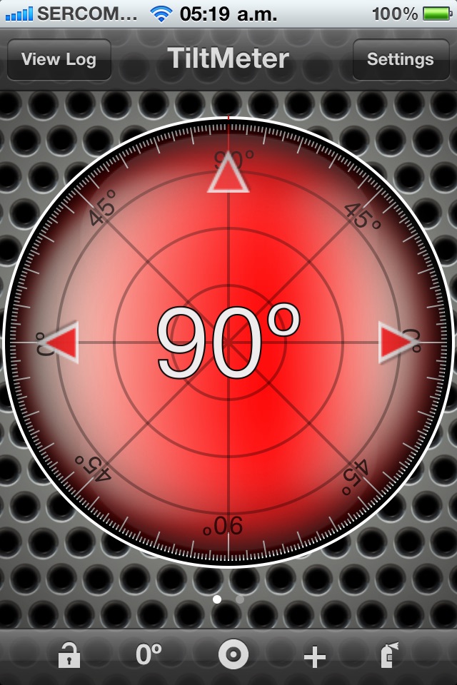 TiltMeter - Advanced Level and Inclinometer - Free screenshot 3