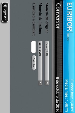 Euribor screenshot-4