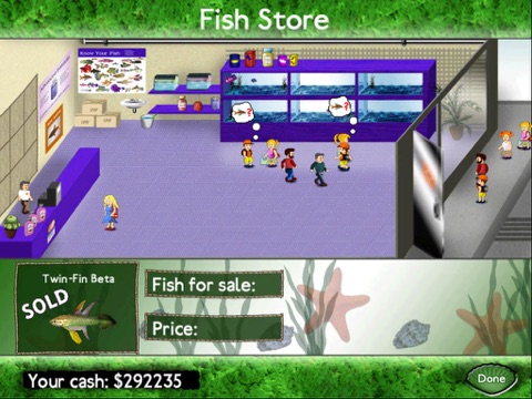 Screenshot #6 pour Fish Tycoon Free for iPad