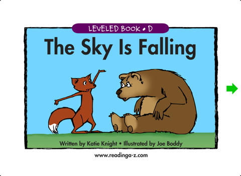 Screenshot #4 pour The Sky is Falling - LAZ Reader [Level D–first grade]