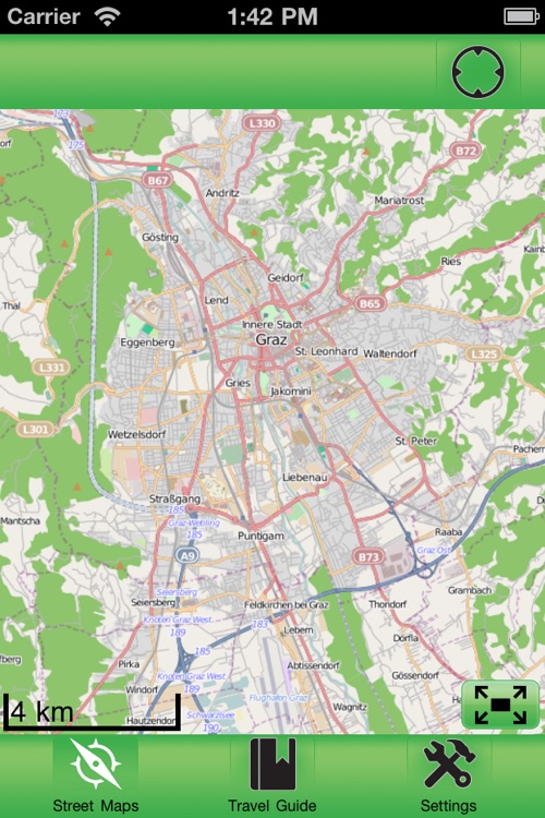 Graz Offline Street Map